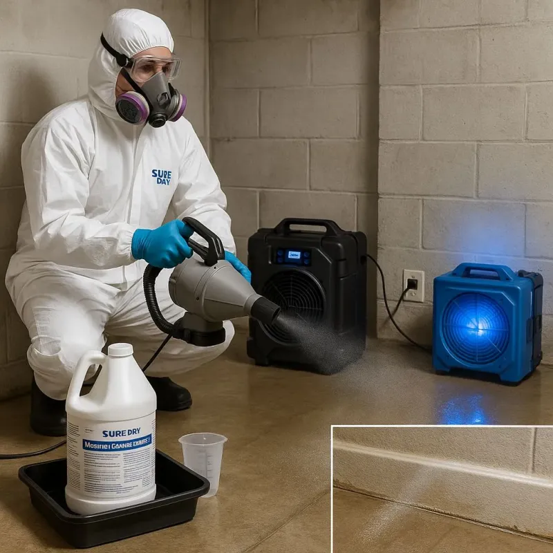 Sanitization and Odor Removal process in Tallmadge, OH