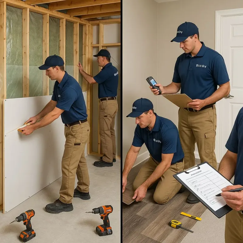 Repairs and Reconstruction process in Tallmadge, OH