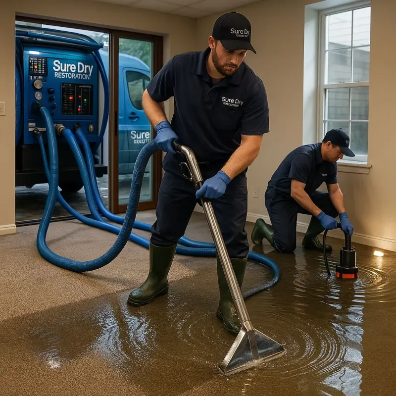 Water Extraction and Removal process in Tallmadge, OH